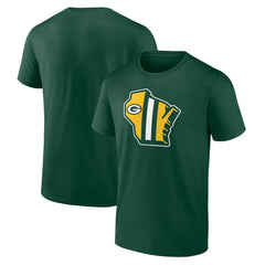 Green Bay Packers Hometown Collection Sweep T-Shirt - Green - NFL