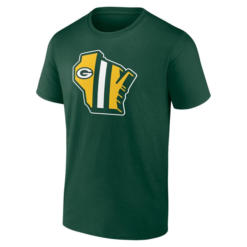 Green Bay Packers Hometown Collection Sweep T-Shirt - Green - NFL