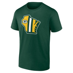 Green Bay Packers Hometown Collection Sweep T-Shirt - Green - NFL