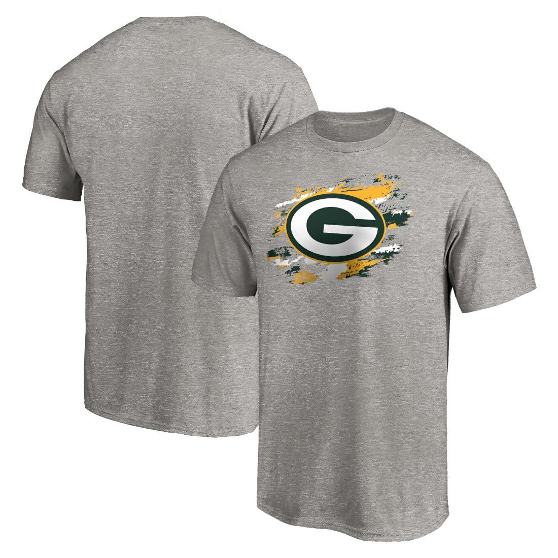 Green Bay Packers True Color T-Shirt - Heather Gray - NFL
