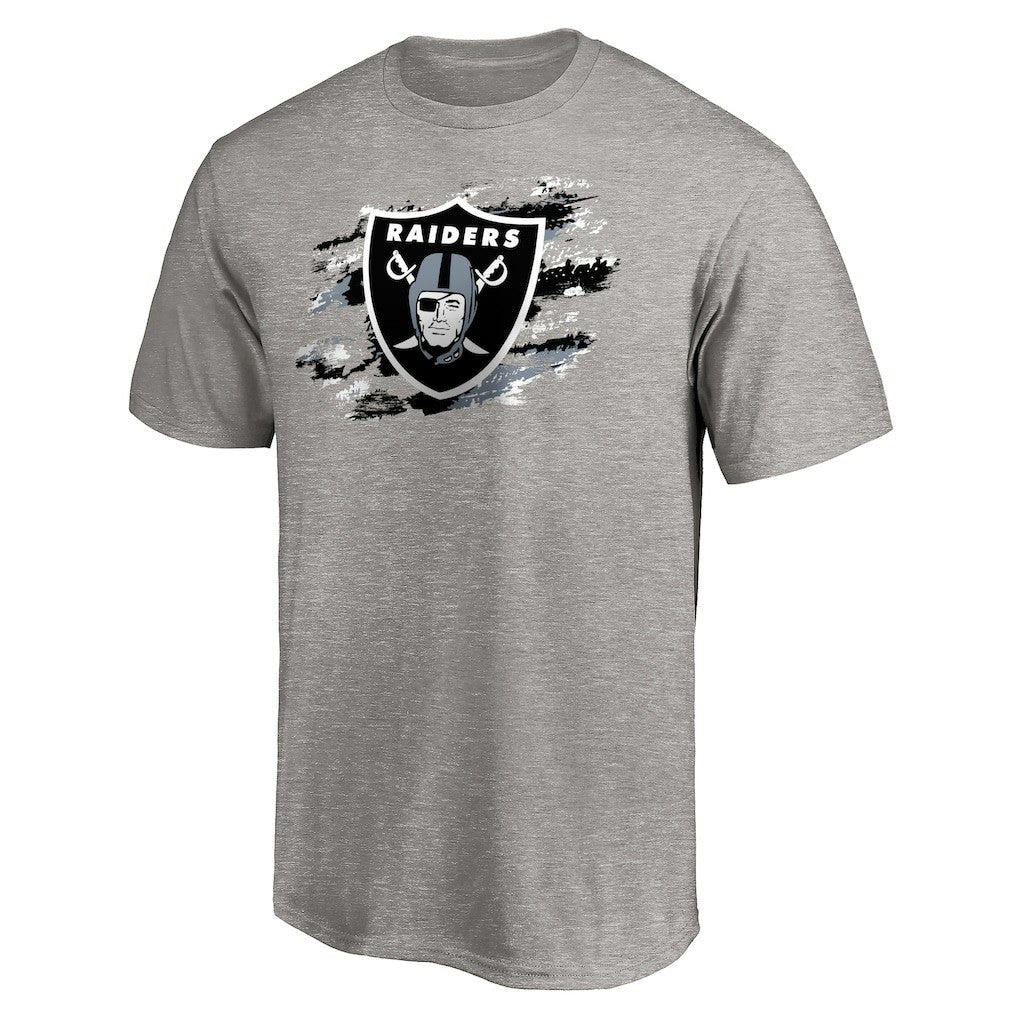 Las Vegas Raiders True Color T-Shirt - Heather Gray - NFL