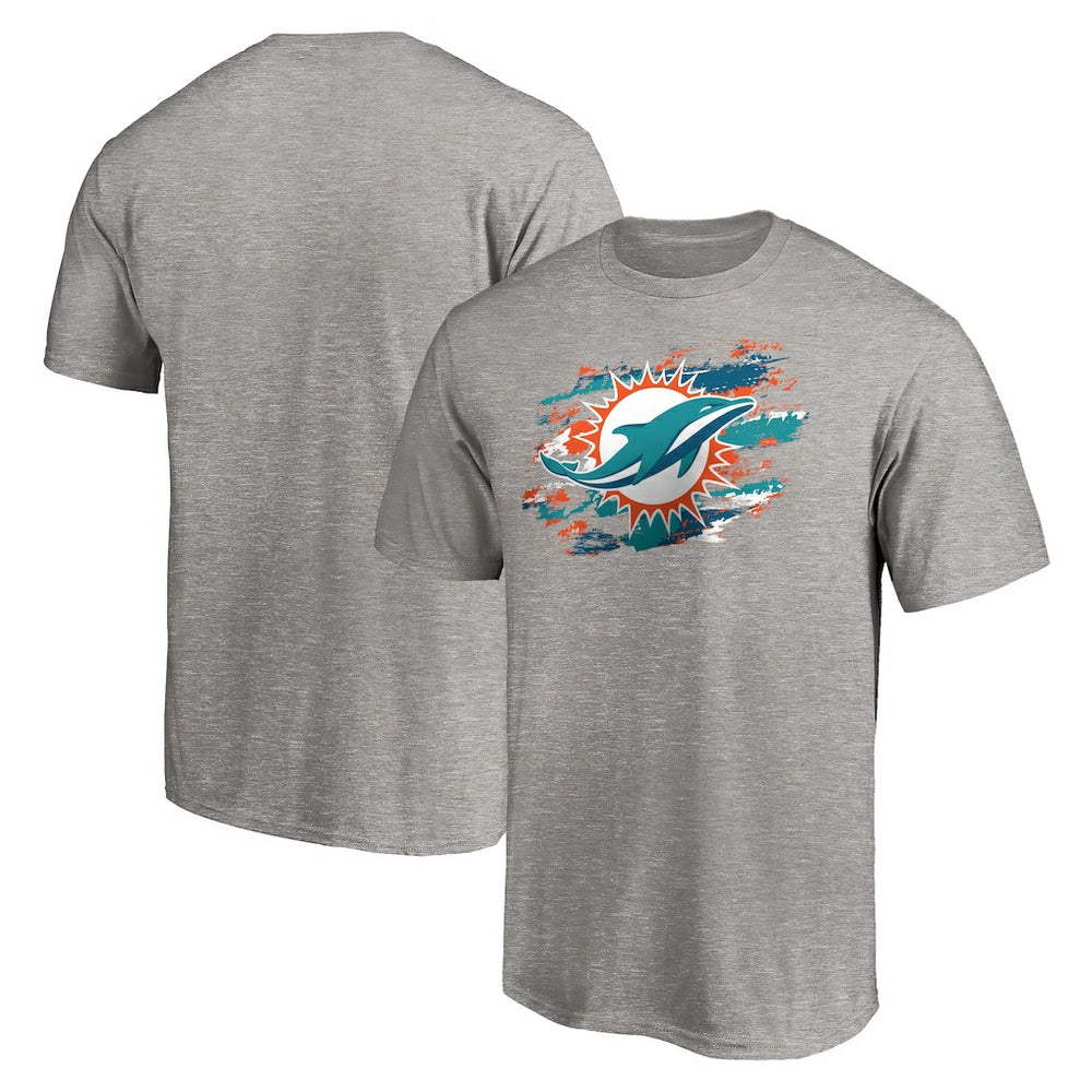 Miami Dolphins True Color T-Shirt - Heather Gray - NFL