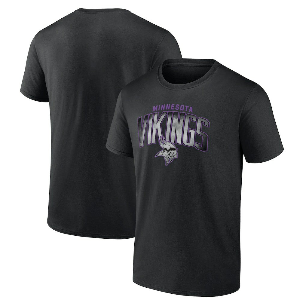 Minnesota Vikings Smoke Arch T-Shirt - Black - NFL