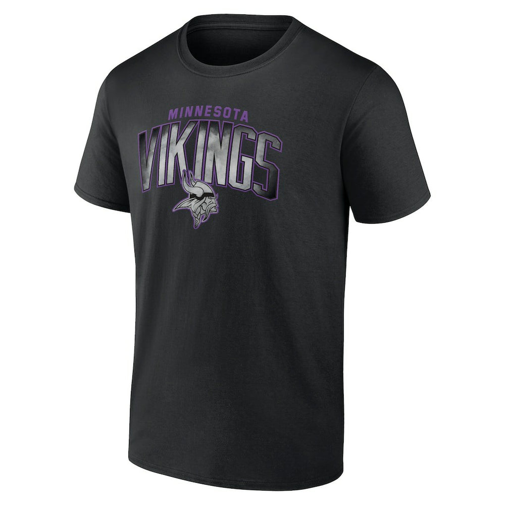 Minnesota Vikings Smoke Arch T-Shirt - Black - NFL