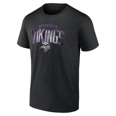 Minnesota Vikings Smoke Arch T-Shirt - Black - NFL