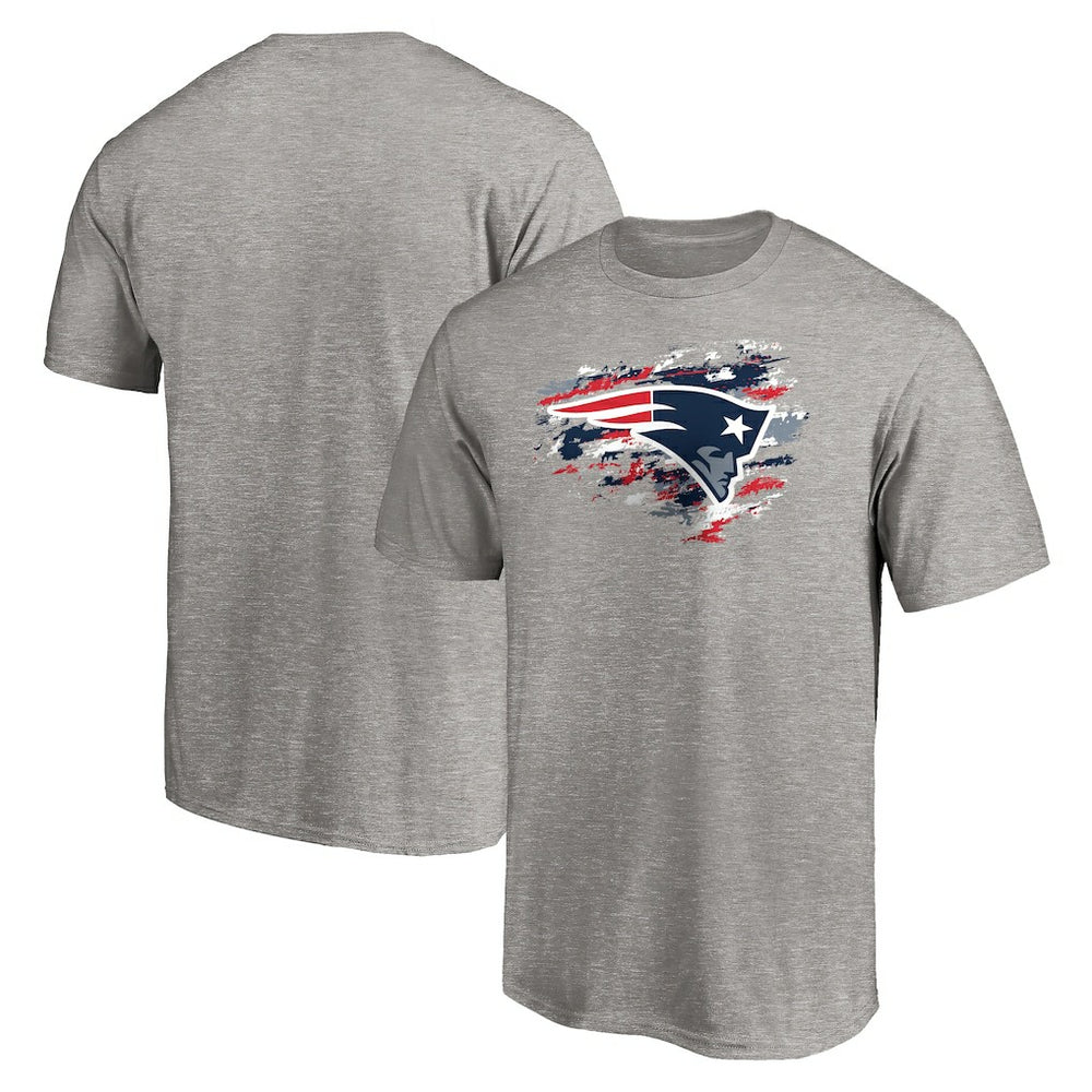 New England Patriots True Color T-Shirt - Heather Gray - NFL