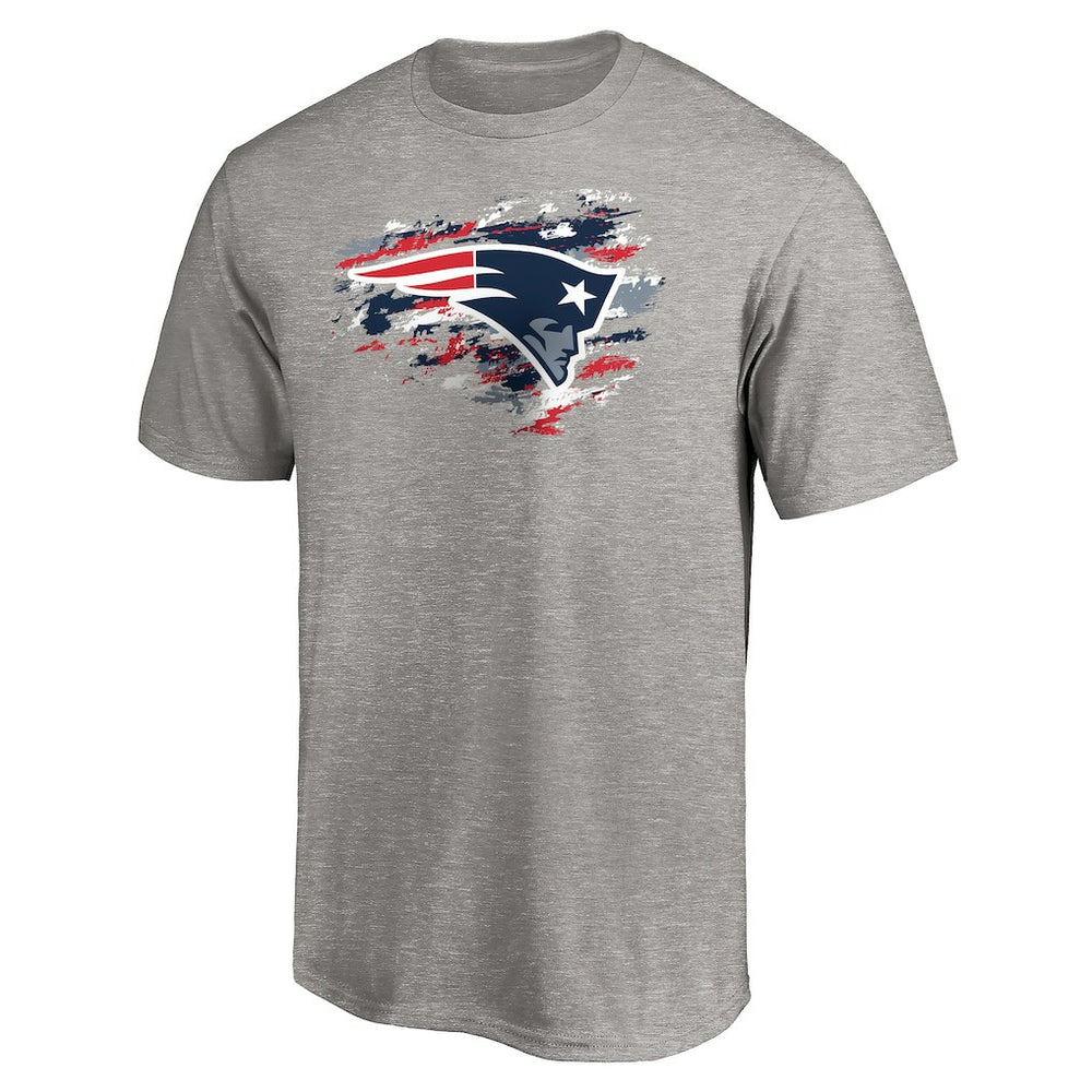 New England Patriots True Color T-Shirt - Heather Gray - NFL