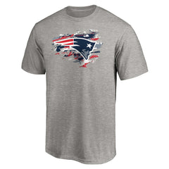 New England Patriots True Color T-Shirt - Heather Gray - NFL