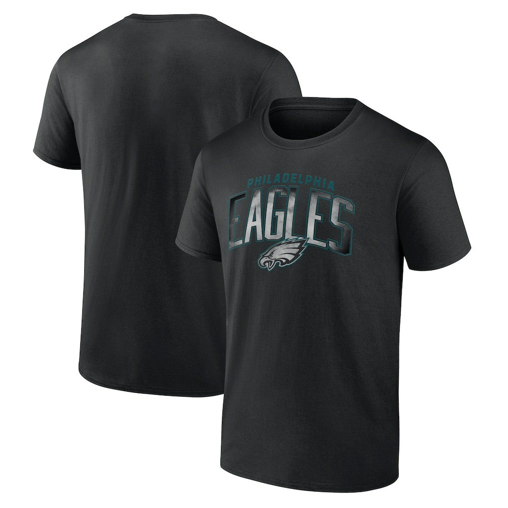 Philadelphia Eagles Smoke Arch T-Shirt - Black - NFL