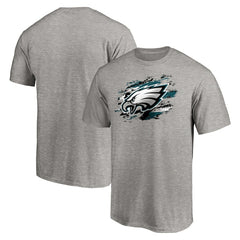 Philadelphia Eagles True Color T-Shirt - Heather Gray - NFL