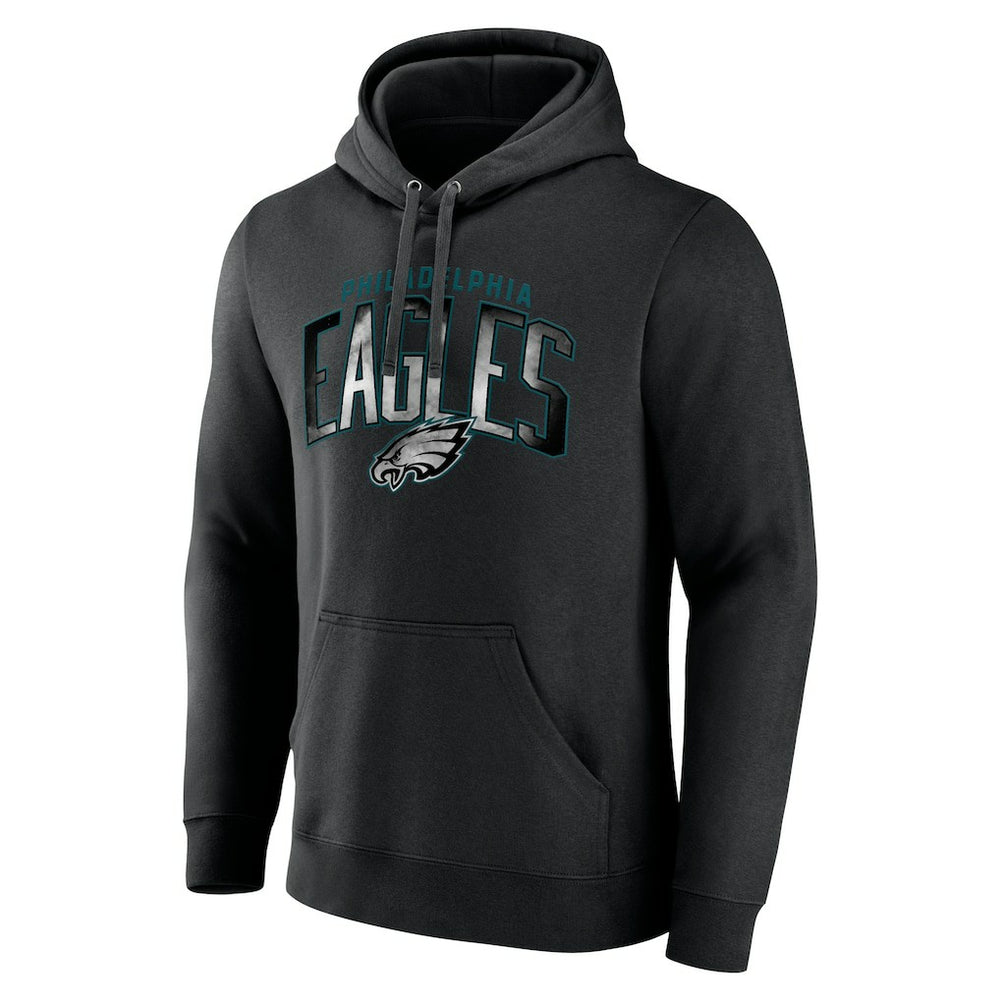 Philadelphia Eagles Smoke Arch Pullover Hoodie - Black - NFL