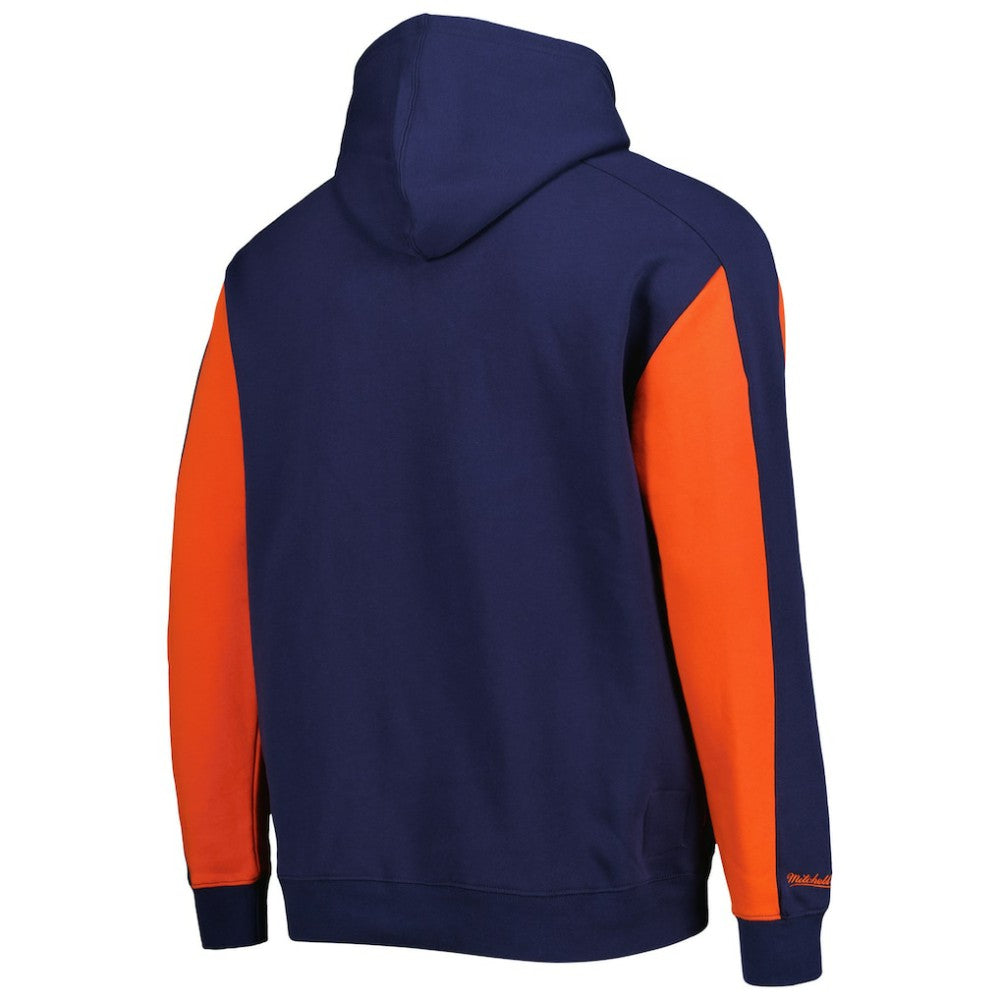 Houston Astros Mitchell & Ness Colorblocked Fleece Pullover Hoodie Outlet
