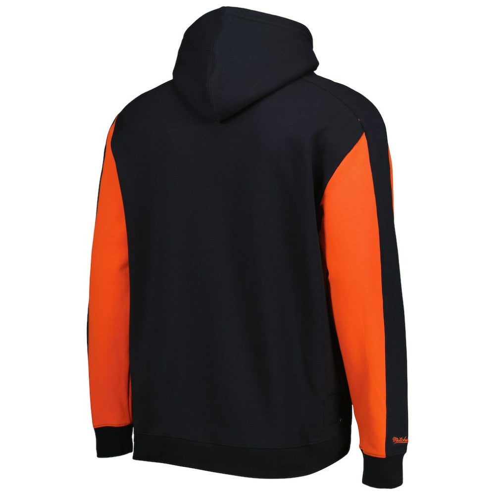 San Francisco Giants Mitchell & Ness Colorblocked Fleece Pullover Hoodie Discount