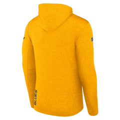 St. Louis Blues Fanatics Authentic Pro Pullover Hoodie - Gold | Fanatics Clearance