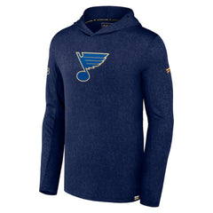 St. Louis Blues Fanatics Authentic Pro Lightweight Pullover Hoodie - Navy | Fanatics Clearance