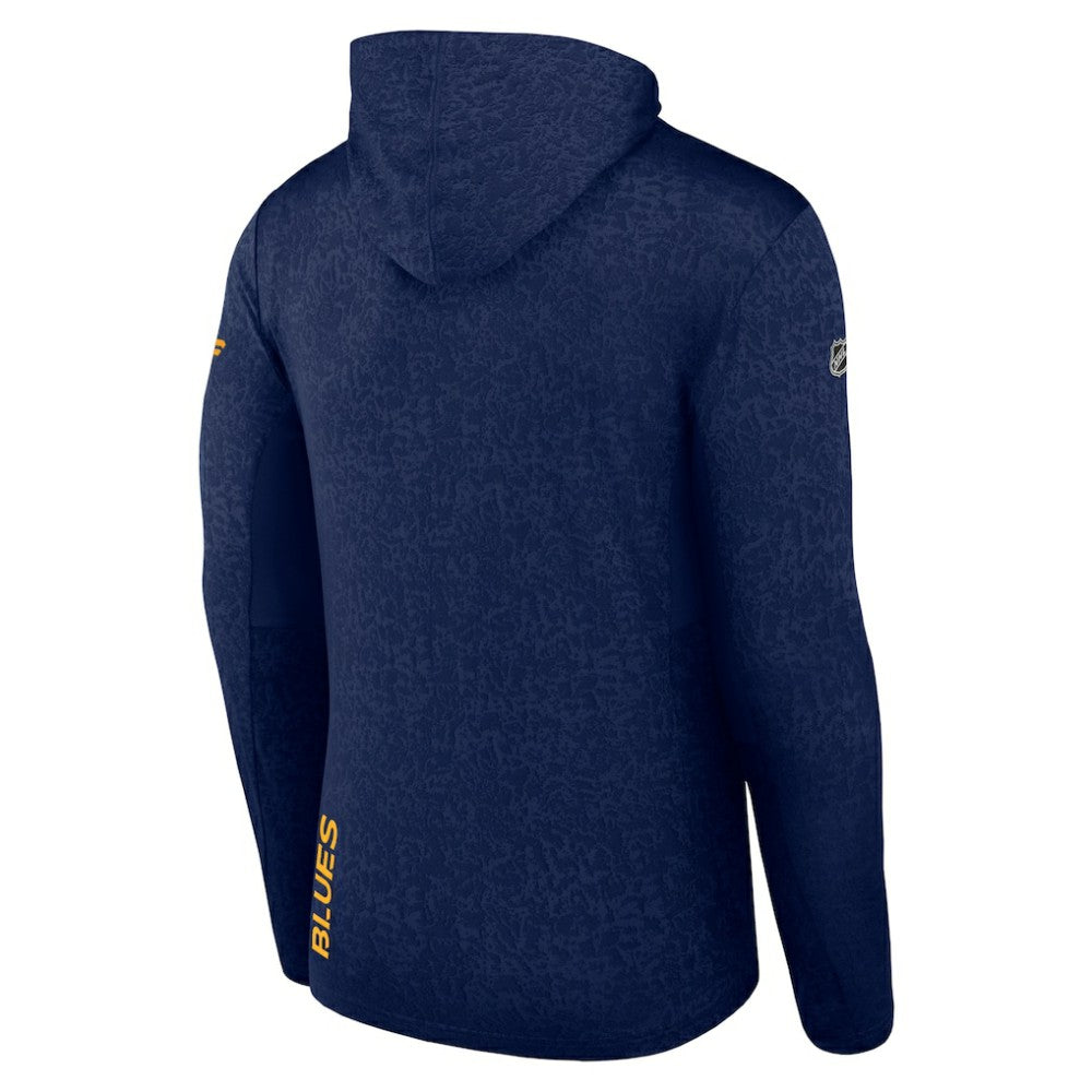 St. Louis Blues Fanatics Authentic Pro Lightweight Pullover Hoodie - Navy | Fanatics Clearance