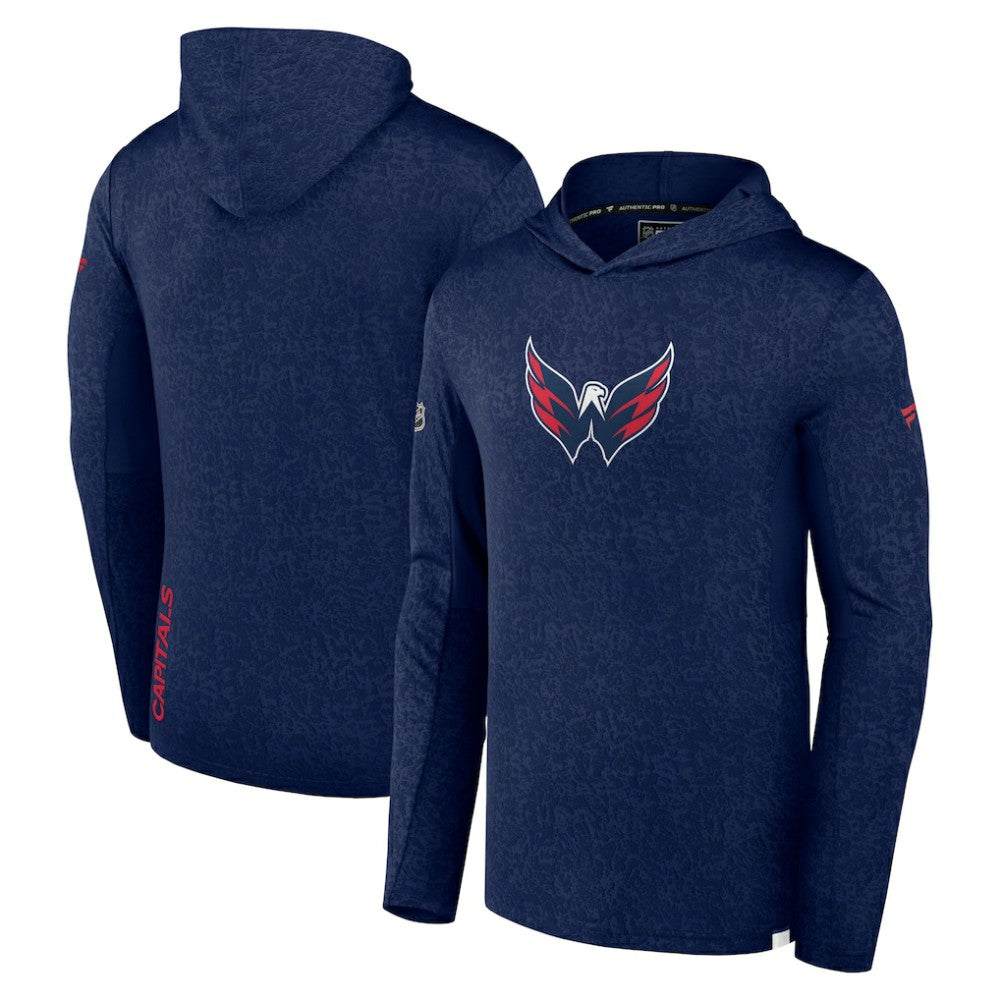 Washington Capitals Fanatics Authentic Pro Lightweight Pullover Hoodie - Navy | Fanatics sale