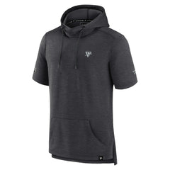 Pittsburgh Penguins Fanatics Authentic Pro Short Sleeve Pullover Hoodie - Heather Charcoal | Fanatics Lifestyle