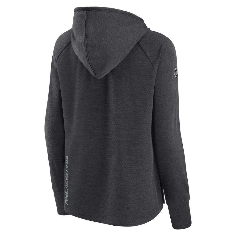 Philadelphia Flyers Fanatics Women's Authentic Pro Pullover Hoodie - Heather Charcoal | Fanatics sale