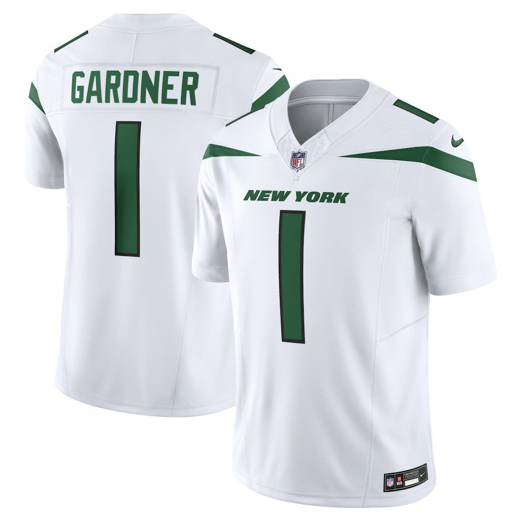 Ahmad Sauce Gardner New York Jets Vapor F.U.S.E. Limited Jersey - White - Nike