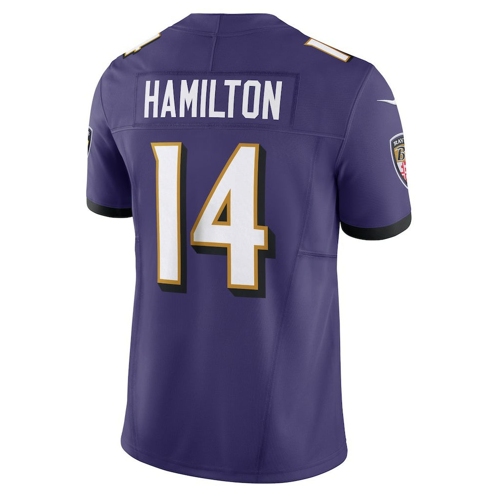 Kyle Hamilton Baltimore Ravens Vapor F.U.S.E. Limited Jersey - Purple - Nike