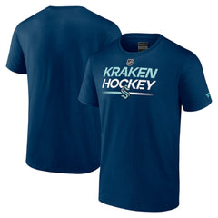 Seattle Kraken Fanatics Authentic Pro Primary T-Shirt - Navy | Fanatics near me