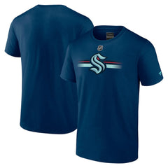 Seattle Kraken Fanatics Authentic Pro Secondary Logo T-Shirt - Deep Sea Blue | Fanatics discount