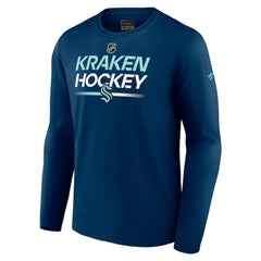 Seattle Kraken Fanatics Authentic Pro Primary Long Sleeve T-Shirt - Deep Sea Blue | Fanatics sale