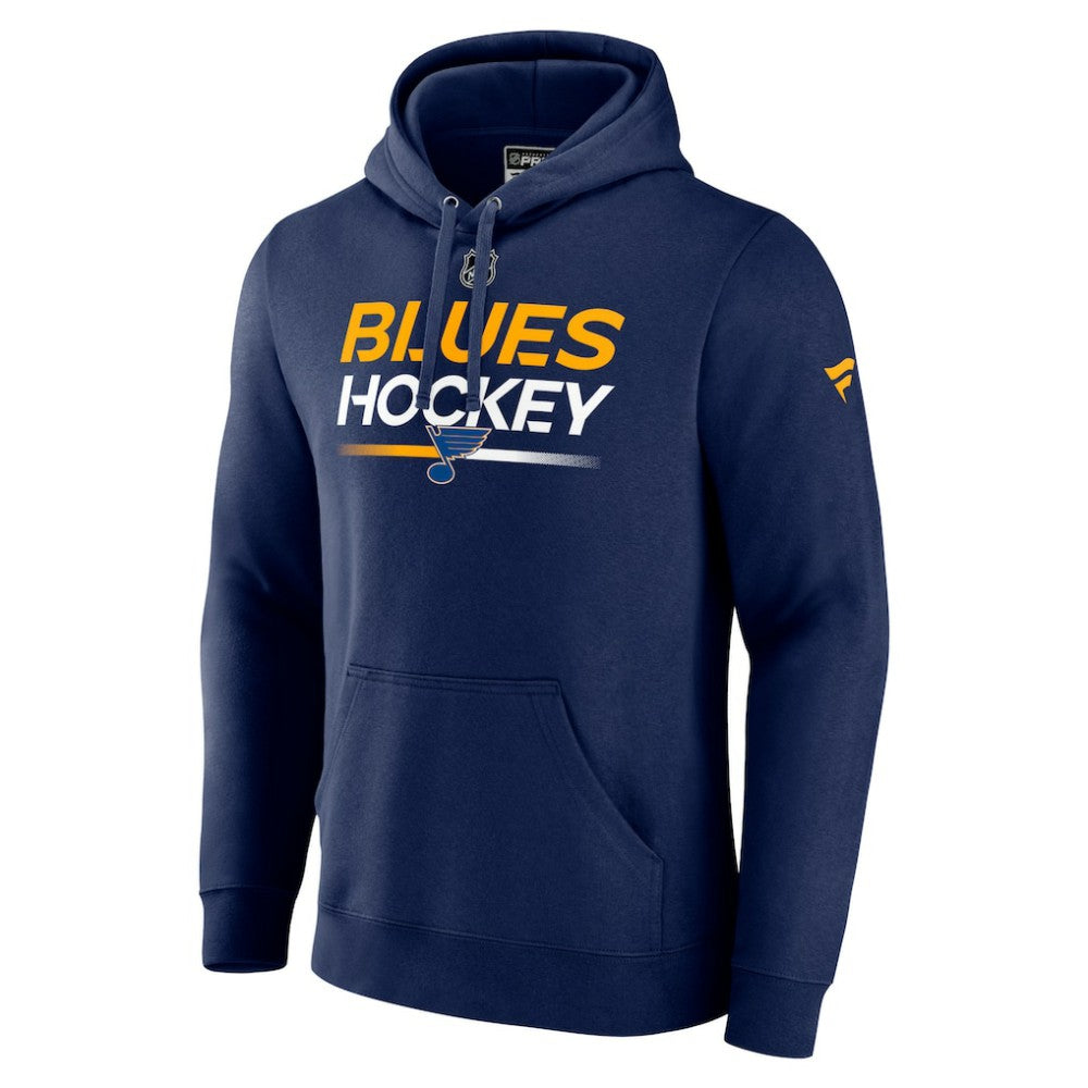 St. Louis Blues Fanatics Authentic Pro Pullover Hoodie - Navy | Fanatics online
