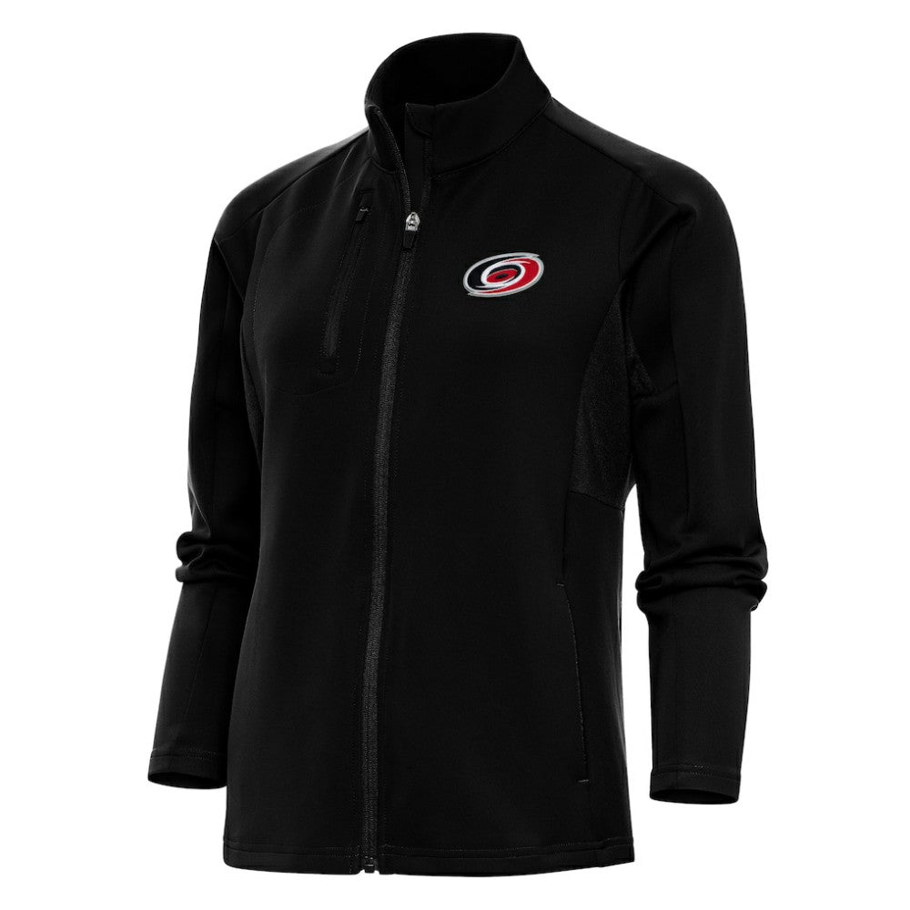 Carolina Hurricanes Antigua Women's Team Logo Generation Full-Zip Jacket - Black | NHL Clearance