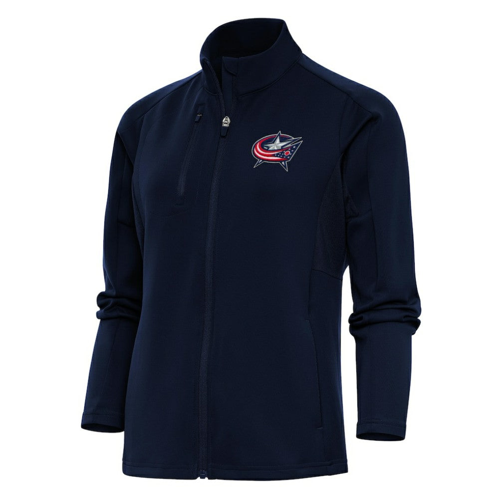 Columbus Blue Jackets Antigua Women's Team Logo Generation Full-Zip Jacket - Navy | NHL on sale