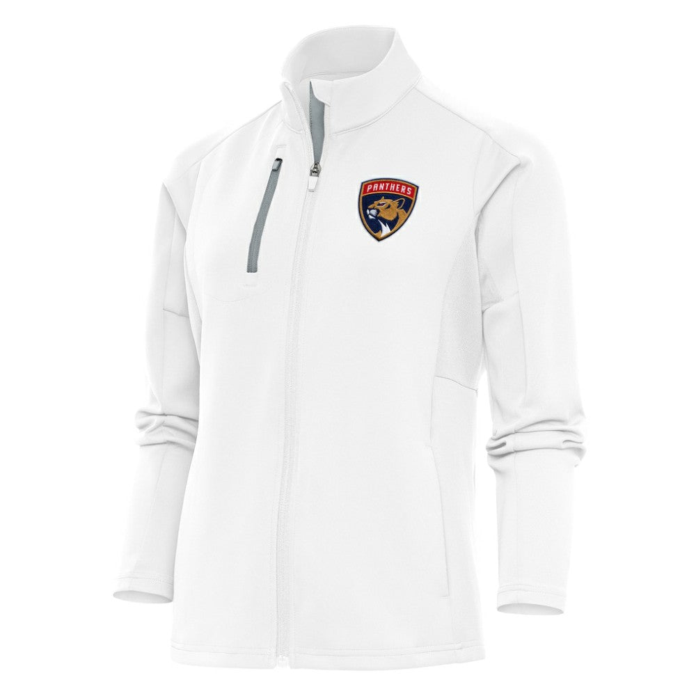 Florida Panthers Antigua Women's Team Logo Generation Full-Zip Jacket - White | NHL Lifestyle