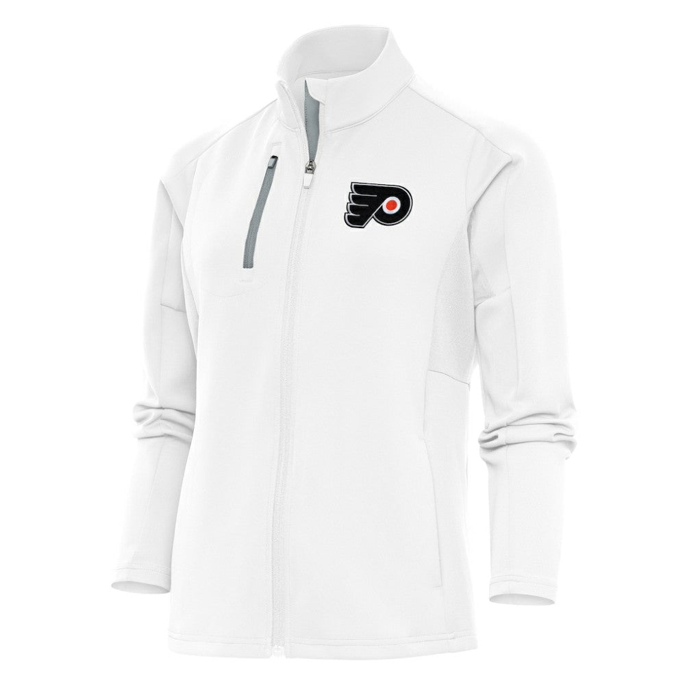 Philadelphia Flyers Antigua Women's Team Logo Generation Full-Zip Jacket - White | NHL online