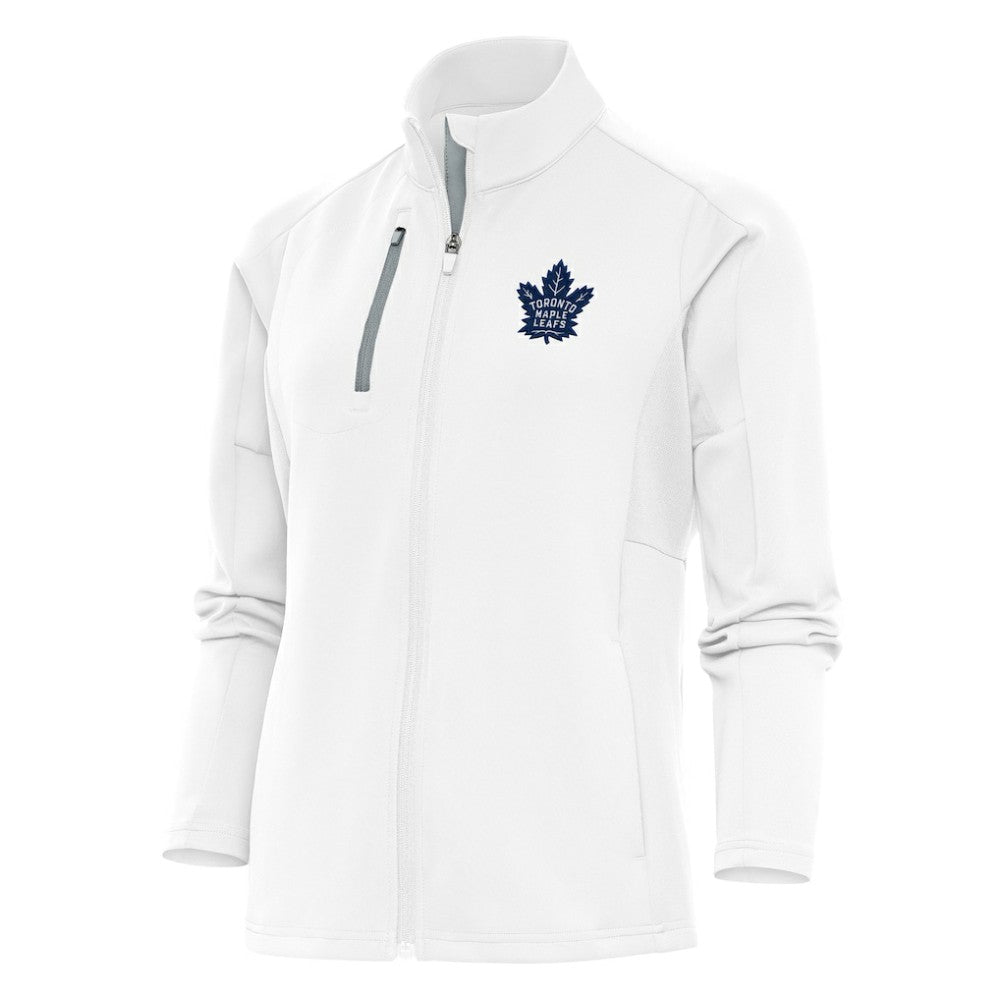 Toronto Maple Leafs Antigua Women's Team Logo Generation Full-Zip Jacket - White | NHL near me