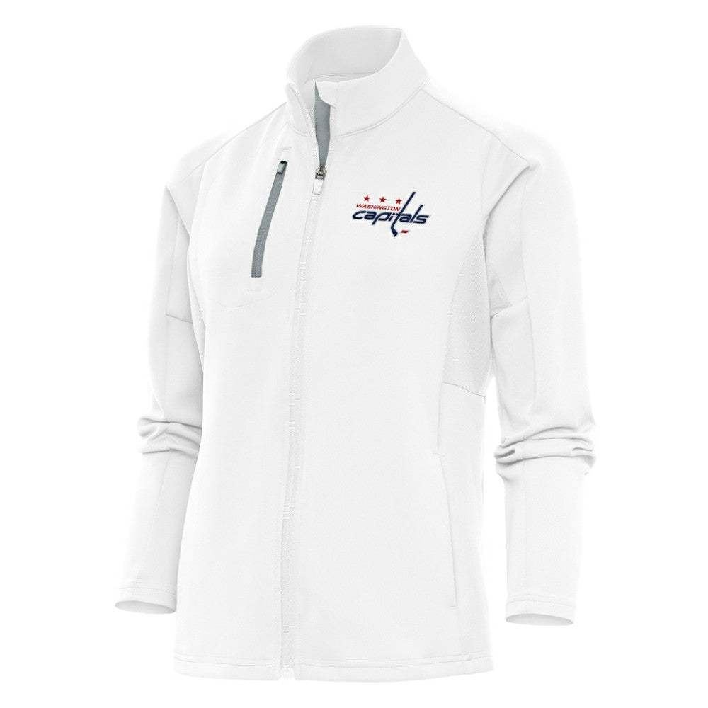 Washington Capitals Antigua Women's Team Logo Generation Full-Zip Jacket - White | NHL near me