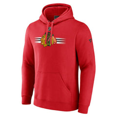 Chicago Blackhawks Fanatics Authentic Pro Secondary Pullover Hoodie - Red | Fanatics Clearance