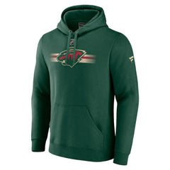 Minnesota Wild Fanatics Authentic Pro Secondary Pullover Hoodie - Green | Fanatics Clearance