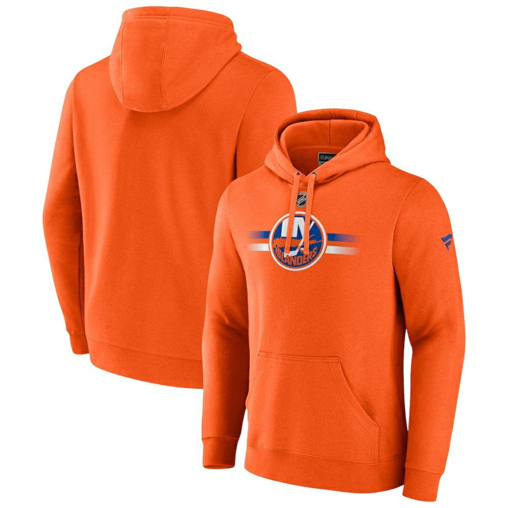 New York Islanders Fanatics Authentic Pro Secondary Pullover Hoodie - Orange | Fanatics online