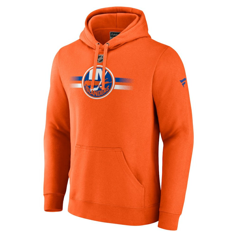 New York Islanders Fanatics Authentic Pro Secondary Pullover Hoodie - Orange | Fanatics online