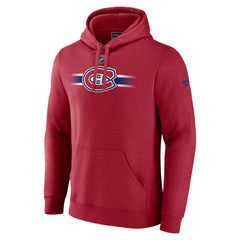 Montreal Canadiens Fanatics Authentic Pro Secondary Pullover Hoodie - Red | Fanatics Lifestyle