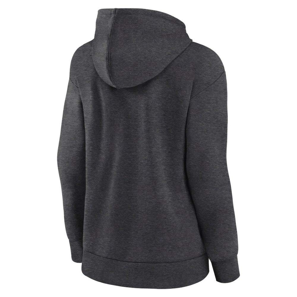 Vancouver Canucks Fanatics Women's Authentic Pro Core Secondary Fleece Pullover Hoodie - Heather Charcoal | Fanatics on sale