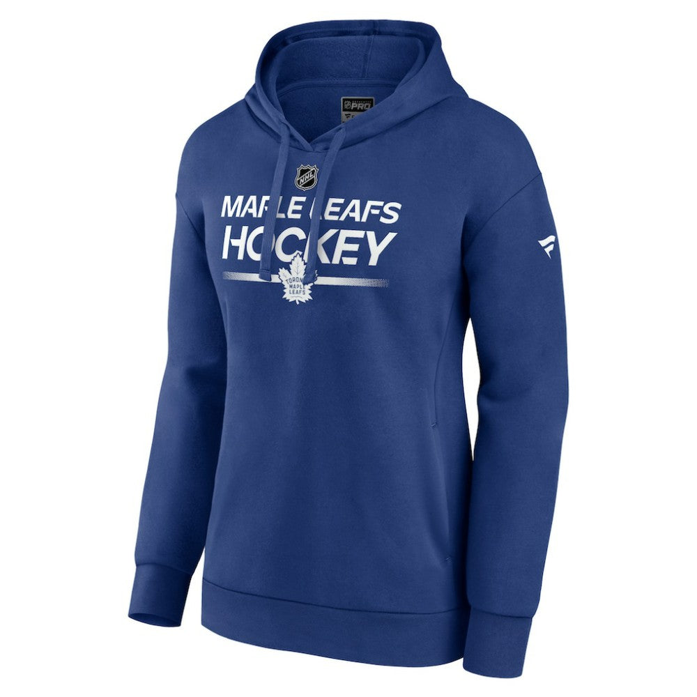 Toronto Maple Leafs Fanatics Women's Authentic Pro Pullover Hoodie - Blue | Fanatics on sale