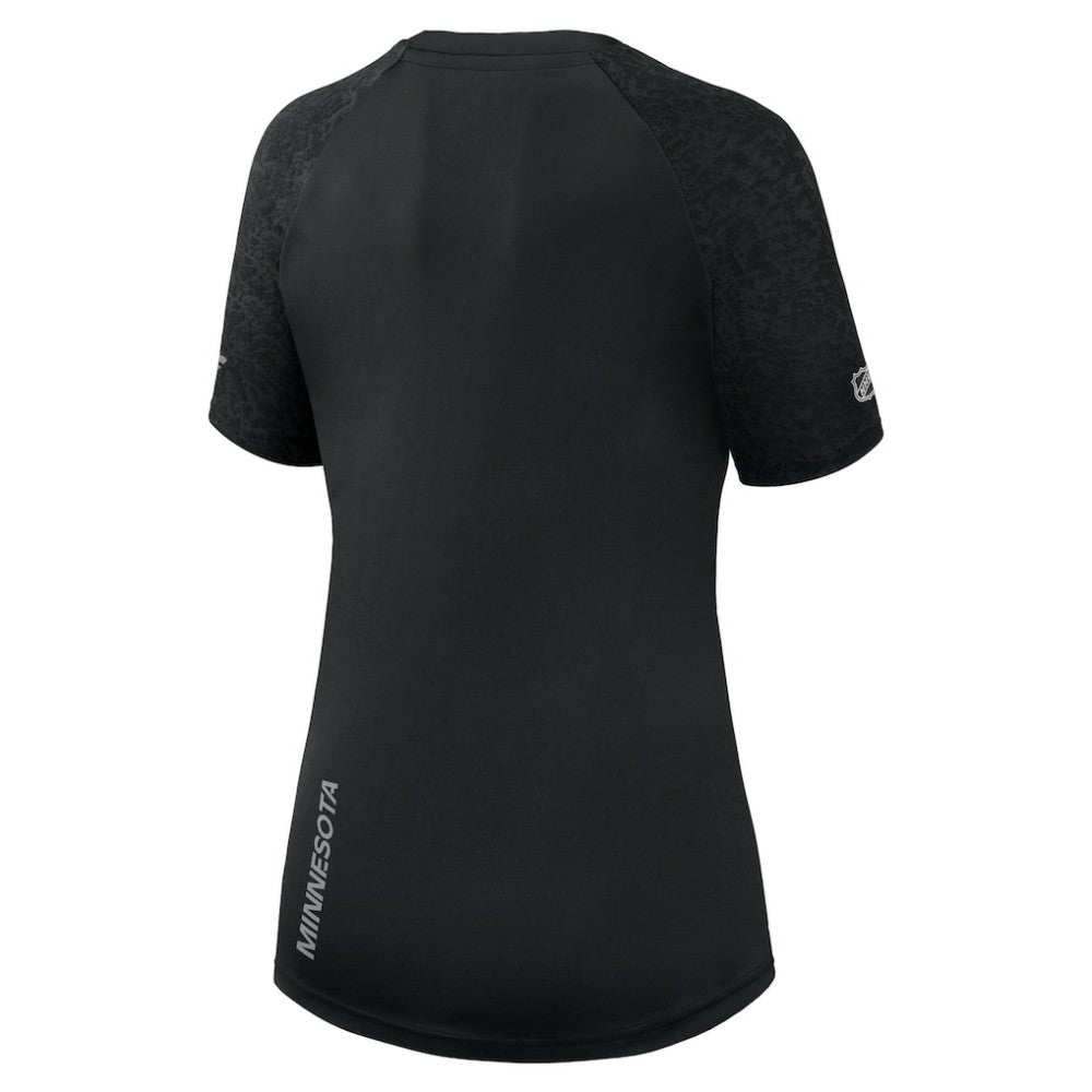 Minnesota Wild Fanatics Women's Authentic Pro Tech T-Shirt - Black | Fanatics on sale