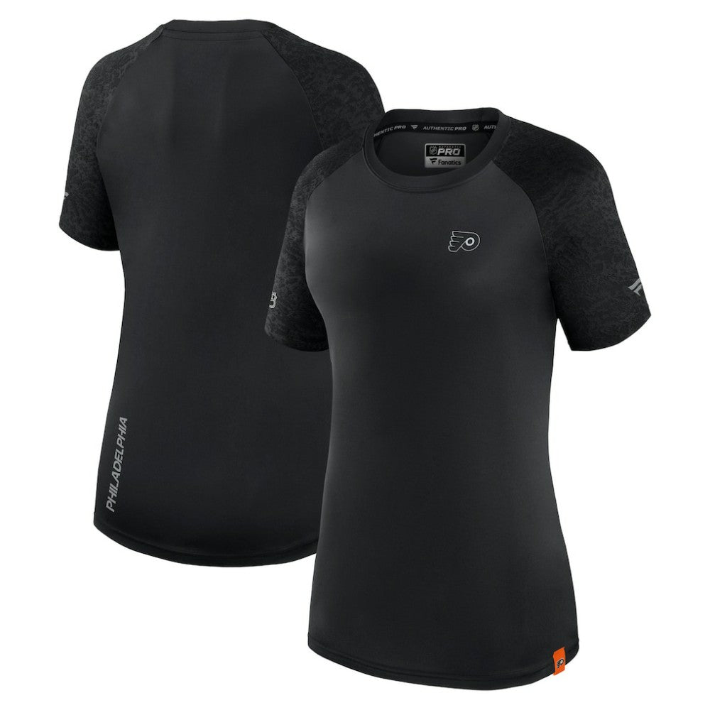 Philadelphia Flyers Fanatics Women's Authentic Pro Tech T-Shirt - Black | Fanatics near me