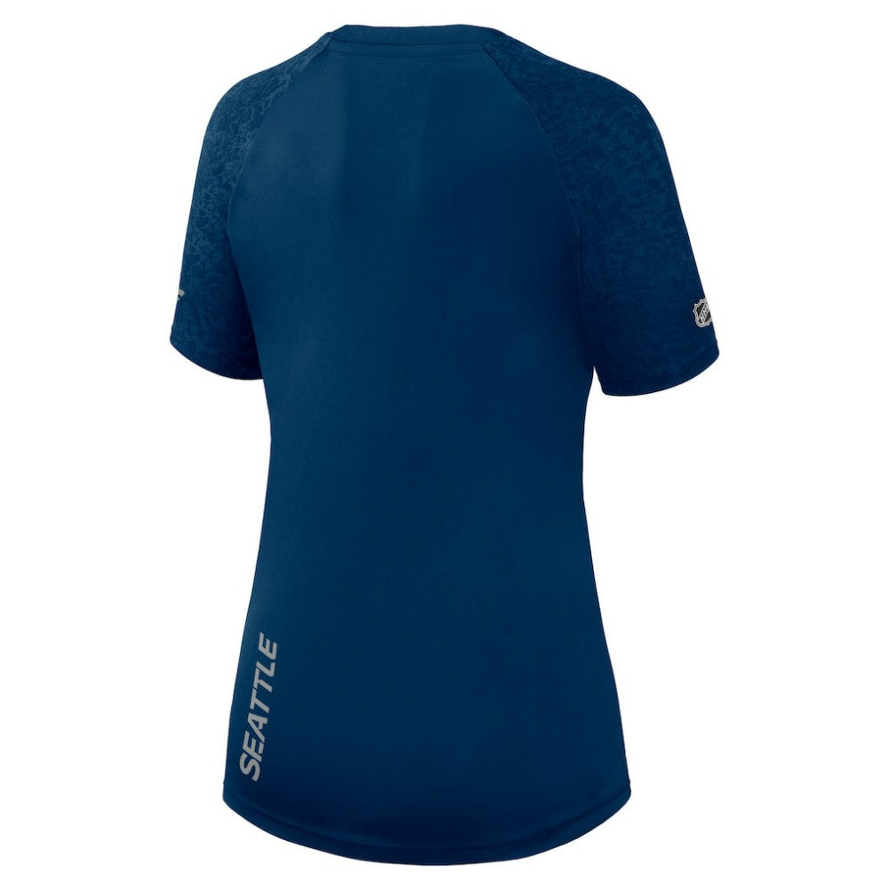 Seattle Kraken Fanatics Women's Authentic Pro Tech T-Shirt - Deep Sea Blue | Fanatics near me