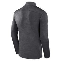 Vegas Golden Knights Fanatics Authentic Pro Quarter-Zip Pullover Top - Heather Charcoal | Fanatics Clearance