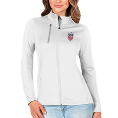 USWNT Antigua Women's Generation Full-Zip Jacket White
