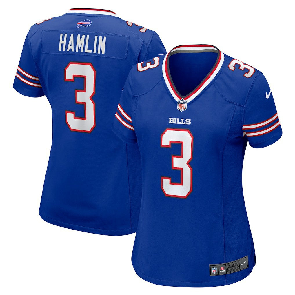 Damar Hamlin Buffalo Bills Women's Game Jersey - Royal - Nike