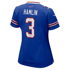 Damar Hamlin Buffalo Bills Women's Game Jersey - Royal - Nike