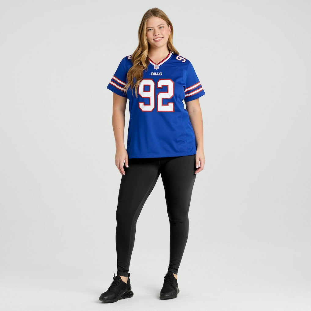 DaQuan Jones Buffalo Bills Women's Game Player Jersey - Royal - Nike